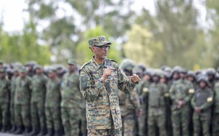 President Paul Kagame Addresses Calls to Withdraw Rwandan colors from the DRC