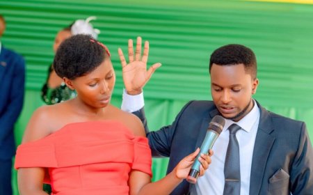Gospel Musician Jado Sinza and Esther Umulisa Officially Tie the Knot