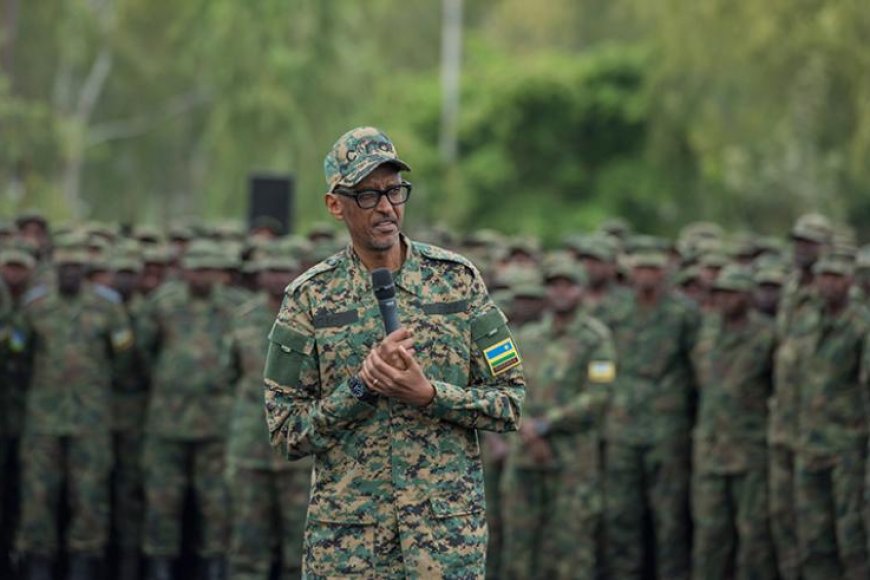 President Kagame Oversees Significant Military Promotions: 650 RDF ...