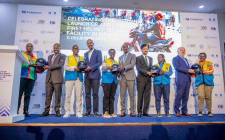 Rwanda Unveils Helmet Testing Facility as Part of the ‘Tuwurinde’ Initiative