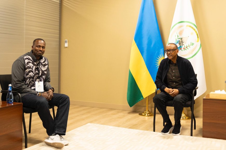 President Kagame Engages with ServiceNow Africa Executive on AI Opportunities