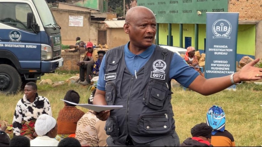 RIB yongeye gukangurira abanya-Gicumbi kwirinda gukora ubucukuzi butemewe