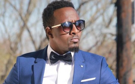 Alpha Rwirangira mu gahinda nyuma yo gupfusha sekuru