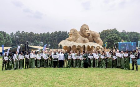 Ibyaranze umuhango wo kwita Abana 40 b’ingagi amazina