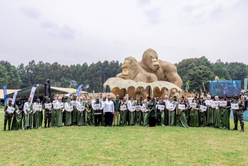 Ibyaranze umuhango wo kwita Abana 40 b’ingagi amazina