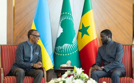 Senegal’s President Bassirou Diomaye Faye Set for Landmark Visit to Kigali to Deepen Rwanda–Senegal Cooperation