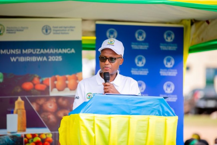 Leta y’u Rwanda igiye gusohora igishushanyo mbonera cy'ubutaka buhingwa - Min Dr Mark Cyubahiro  Bagabe
