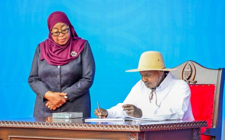 Perezida Museveni yageze muri Tanzania mu ruzinduko rw’akazi