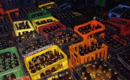 KIGALI: Polisi yafashe inzoga zitujuje ubuziranenge litiro zirenga ibihumbi 17000