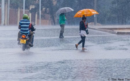 Meteo Rwanda yateguje imvura nyinshi hagati ya tariki 21-28 Gashyantare