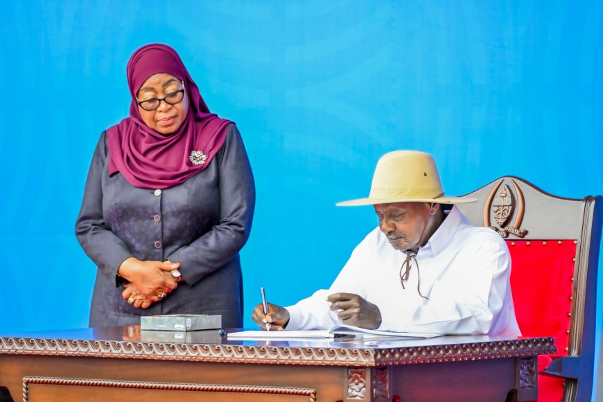 Perezida Museveni yageze muri Tanzania mu ruzinduko rw’akazi