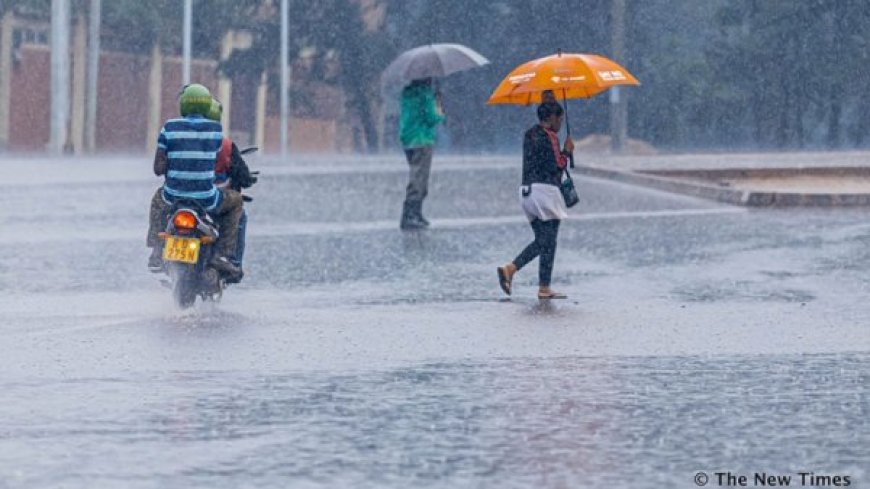 Meteo Rwanda yateguje imvura nyinshi hagati ya tariki 21-28 Gashyantare