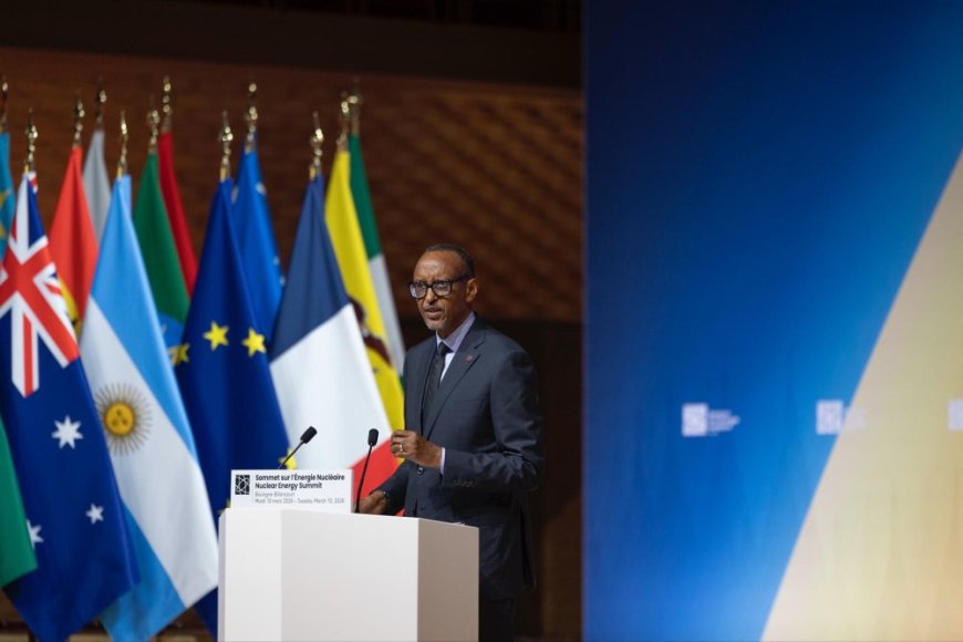 U Rwanda rukeneye ingufu za nucléaire kugira ngo rugere ku cyerekezo cya 2050 – Perezida Kagame