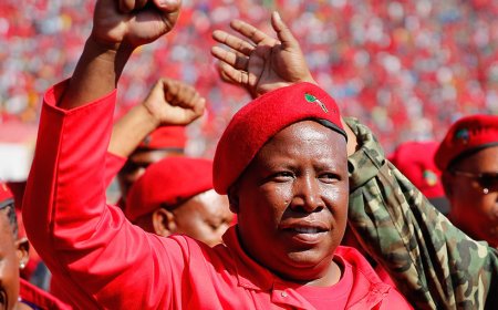 Afrika y’Epfo: Umunyapolitiki Julius Malema yakatiwe imyaka itanu y’igifungo