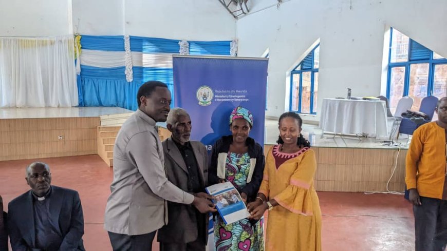 GICUMBI: Abahuguwe ku guteza imbere uburinganire no kubaka imiryango itekanye batahanye umukoro ukomeye