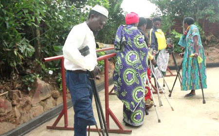 People with Physical Disabilities Receive Prosthetic and Orthotic Support