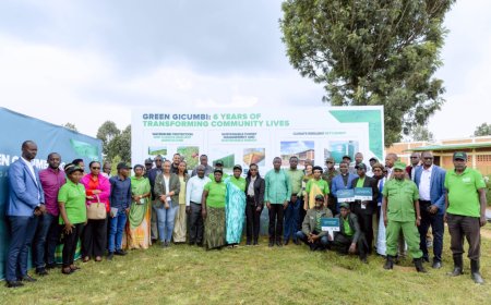 Gicumbi: Umushinga Green Gicumbi wasoje ibikorwa byawo burundu