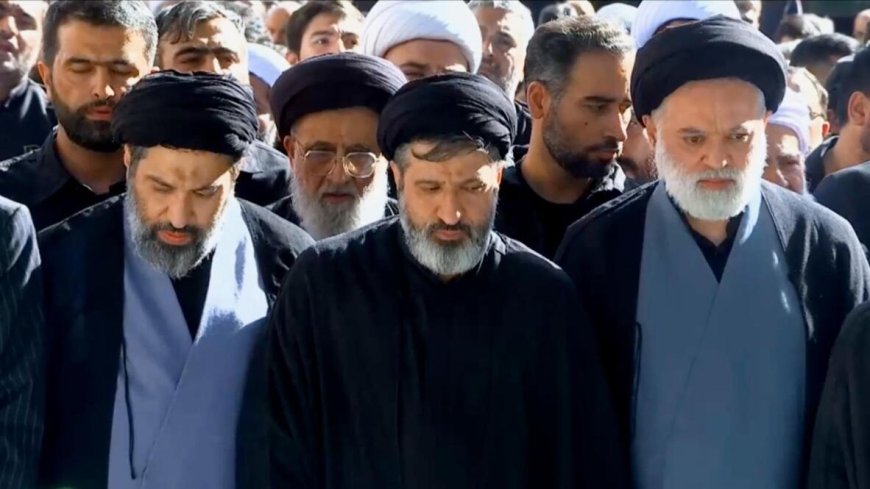 No-show successor - Mojtaba Khamenei absent as slain leader's sons appear at Tehran funeral